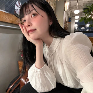 Shirred blouse
