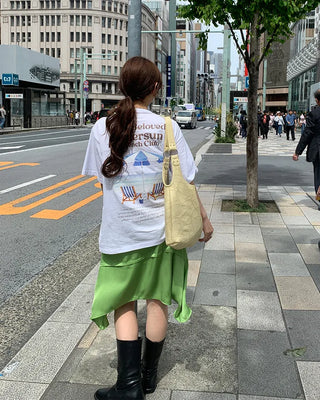 Back print T-shirt