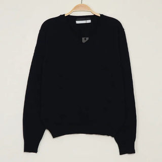 Cashmere V-neck knit