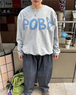 (Unisex) POBA Washing Sweatshirt