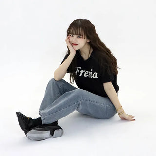 (ORIGINAL) Freesia Short Sleeve Knit