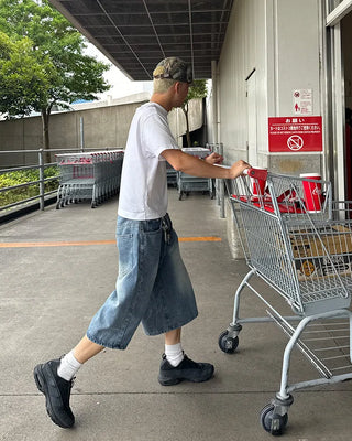 [BEST 50] Denim Bermuda Shorts