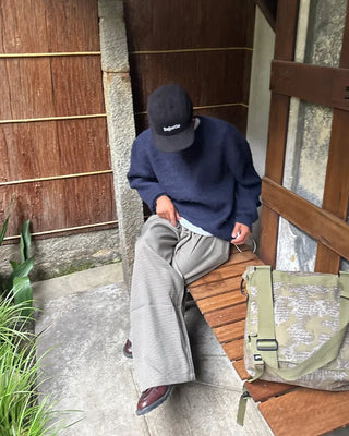 Angora Crew Neck Knit