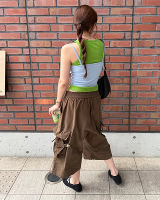 Button Rib Camisole