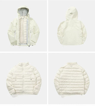 [Monterest] 3-in-1 Waterproof Shell with Down Liner
