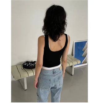 U line backless slim sleeveless (2c)