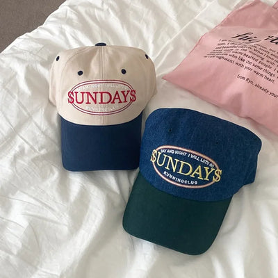 Embroidered ball cap