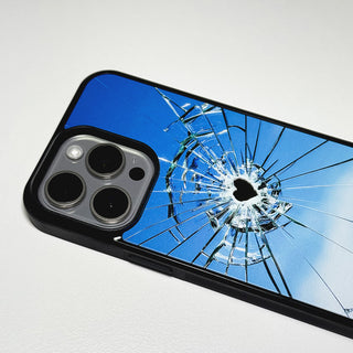Crack of Heart Bumper Mirror Phone Case (Mirror/MagSafeVer.)