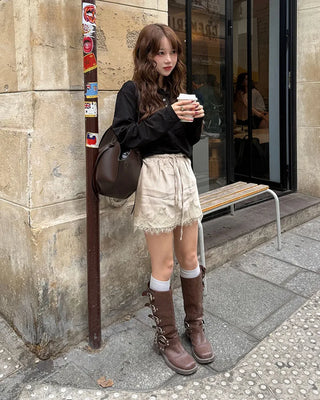 Skipper Collar Long T-Shirt