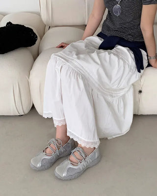 [2 colors] Mesh Mary Jane Airy Sneakers