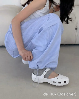 Mary Jane ballet clogs, flat sandals, slippers, mules, aqua shoes