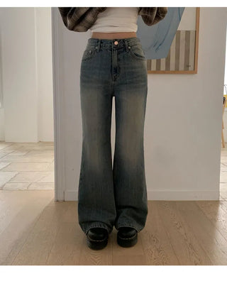 Semi-wide Flared pants