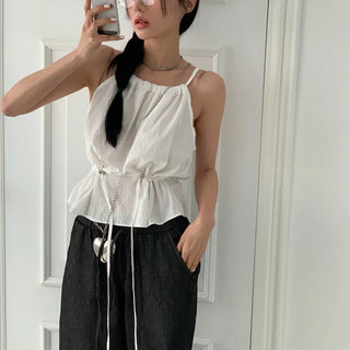 Cool Anorak Shirring Blouse - 3 Colors