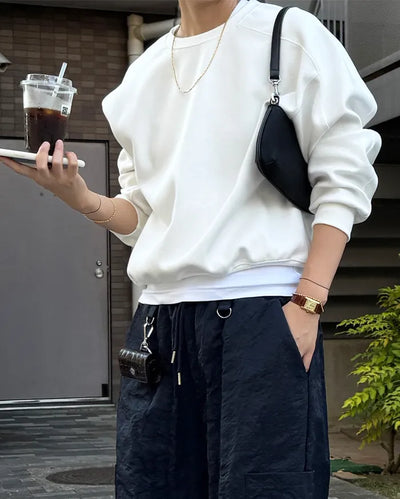 Piping sweatshirt