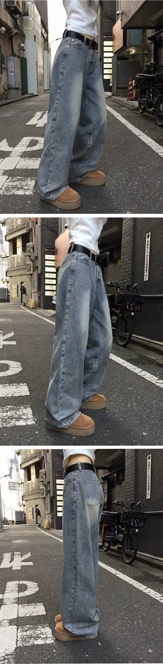 Inquiry: Slim semi-wide Faded pants - 6 colors