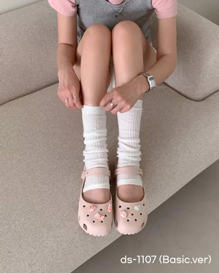 Mary Jane ballet clogs, flat sandals, slippers, mules, aqua shoes
