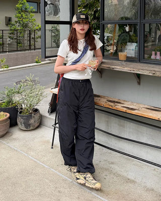 Parachute cargo pants