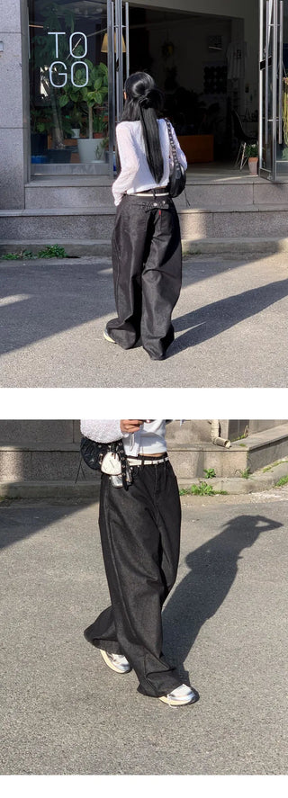 Bijo Raw Wide Denim PT - 2 colors