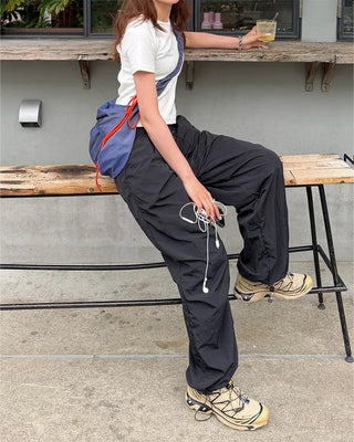 Parachute cargo pants