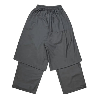 (2 colors) Layered slacks