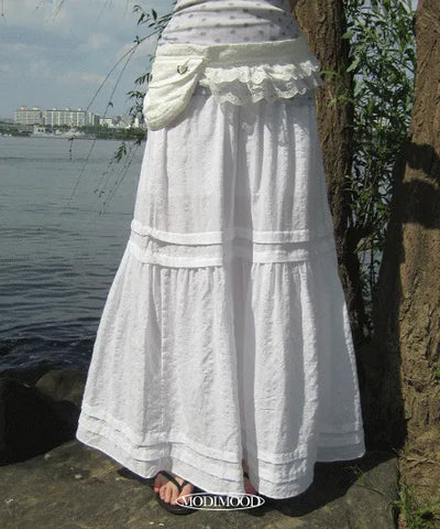 Suzy Long Cancan Maxi Skirt - 2 Colors