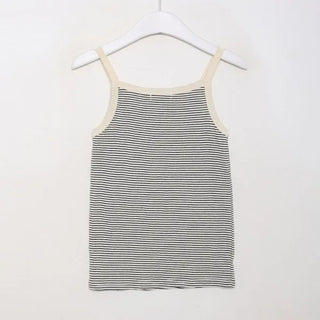 Striped sleeveless top