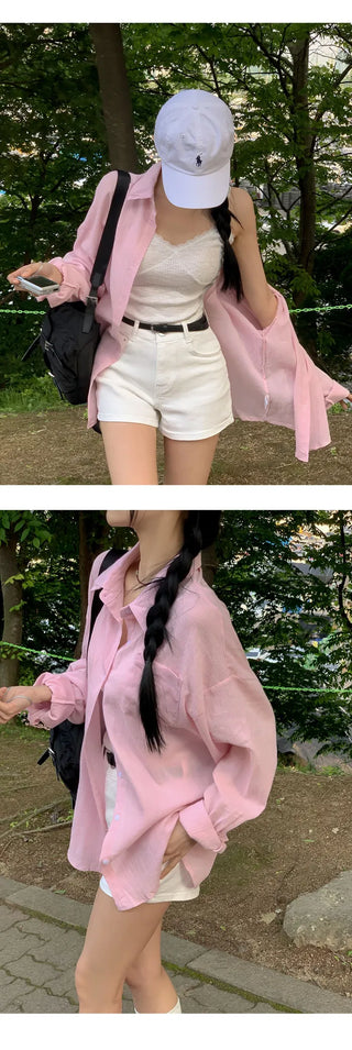 High-waist shorts - 2 colors