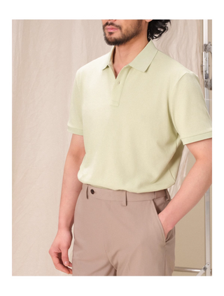 [CULTUM] Solid Color Polo Shirt