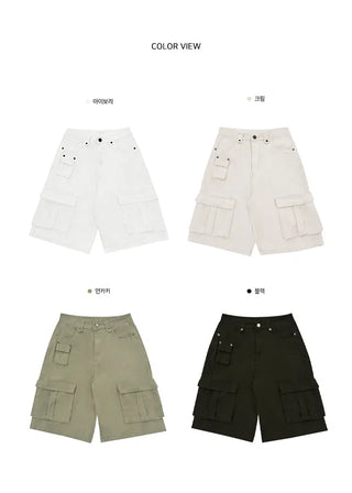 Clue Cargo Bermuda Pants - 4 Colors