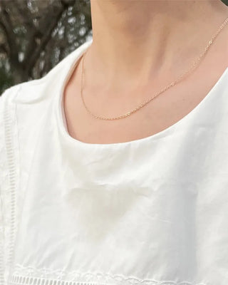simple basic necklace