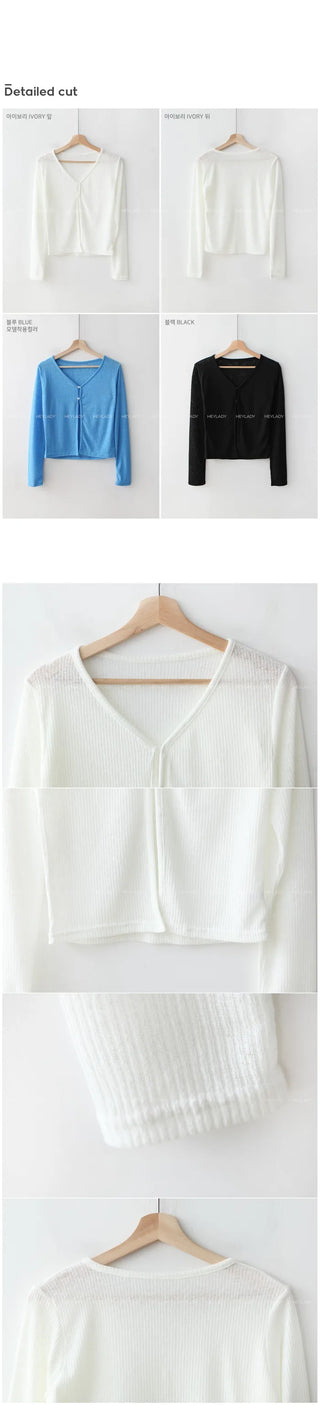 Attractive button-down cardigan