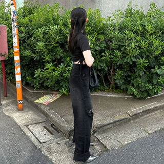 Waist Shirring T-shirt