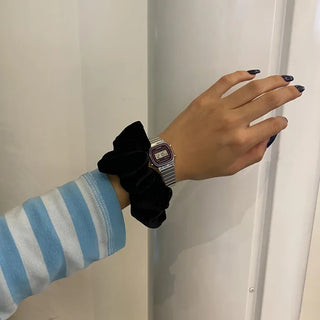 Velvet Shirring Hairband