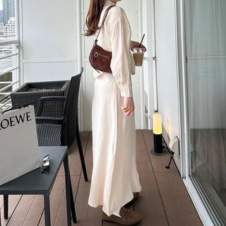 Basic dress and shirt set