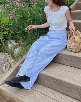 Striped Easy Pants