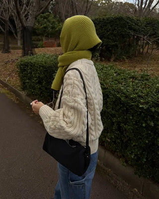 Cable Knit Crew Neck