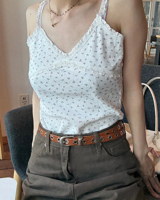 Flower punching belt