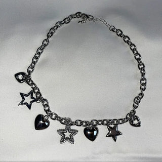 Heart Star Chain Necklace