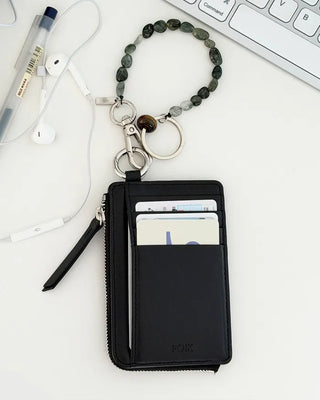 [2nd Re-release] (ORIGINAL) Strap Leather Card Wallet (black)