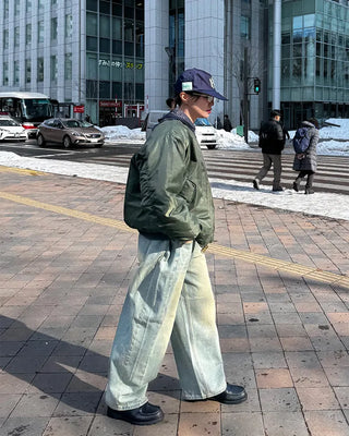 (Unisex) Fade Denim Pants