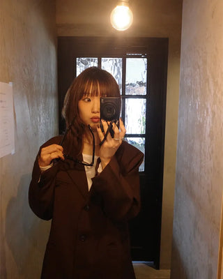 Oversized tailored jacket