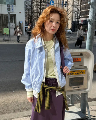 Oversized check shirt