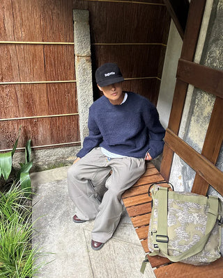 Angora Crew Neck Knit