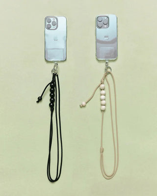 [4th Re-release] (ORIGINAL) Wood Ball Shoulder Strap (black)
