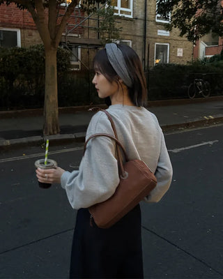 Suede Square Bag
