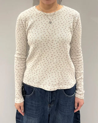 Flower Long Sleeve T-Shirt