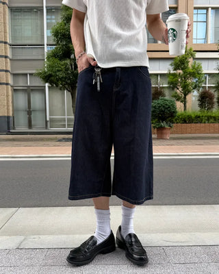 Selvedge Bermuda shorts