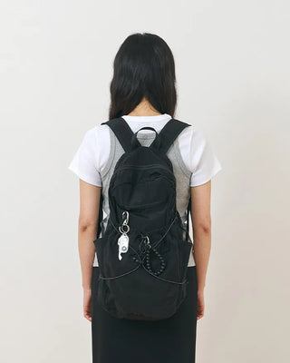 [2nd Re-release] (ORIGINAL) Light Nylon Backpack (black)