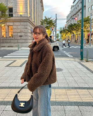 Short fur jacket