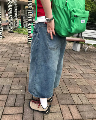 Vintage Washed Bermuda Shorts